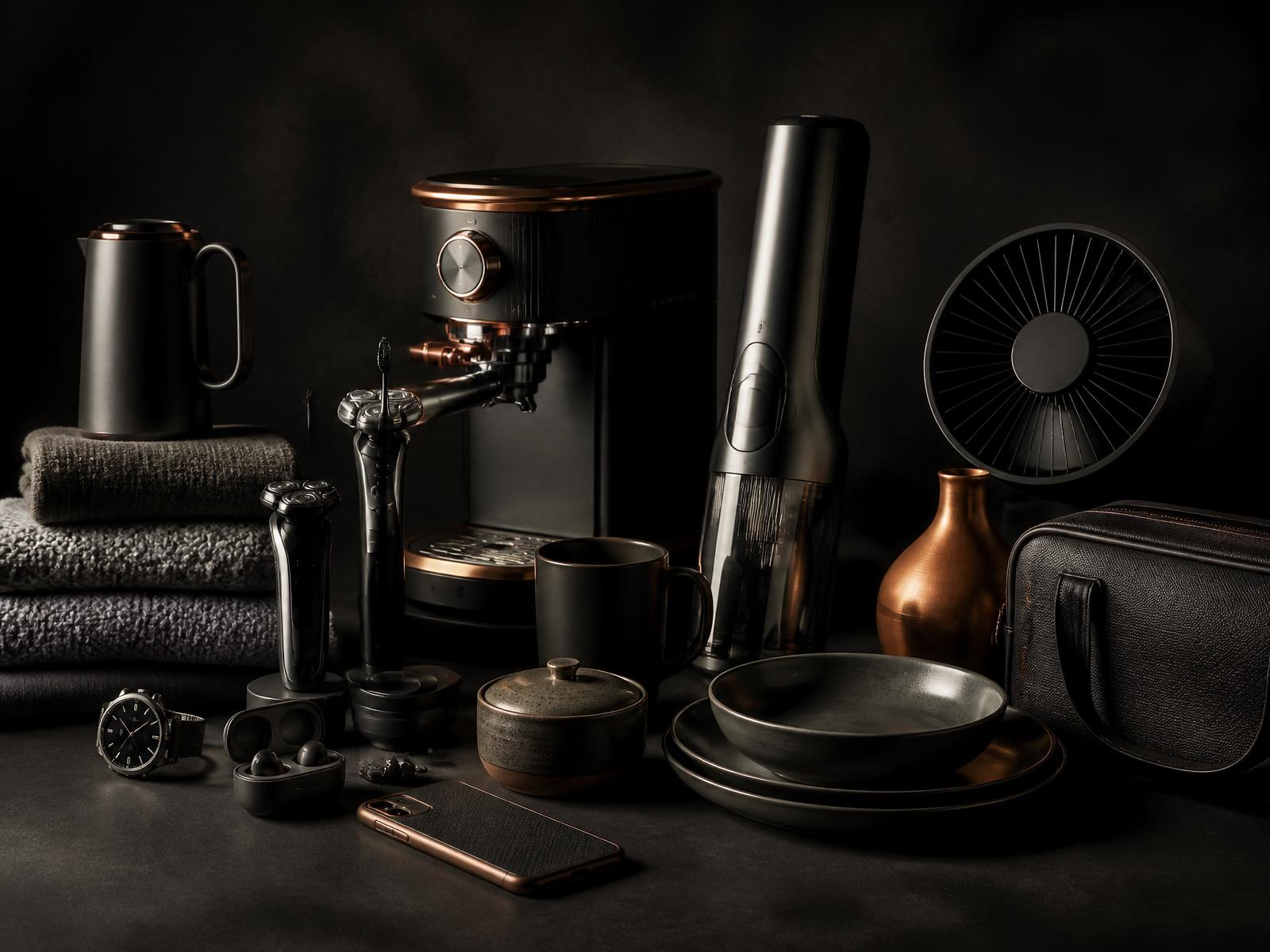Assortment of imported consumer goods